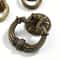 Vintage Bronze Cabinet Knob Retro Pattern Drawer Pull Handle 2