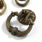 Vintage Bronze Cabinet Knob Retro Pattern Drawer Pull Handle 2