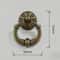 Vintage Bronze Cabinet Knob Retro Pattern Drawer Pull Handle 5