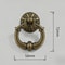 Vintage Bronze Cabinet Knob Retro Pattern Drawer Pull Handle 5