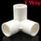 Premium PVC Pipe Connector For Garden Irrigation Water Tube Joint 6