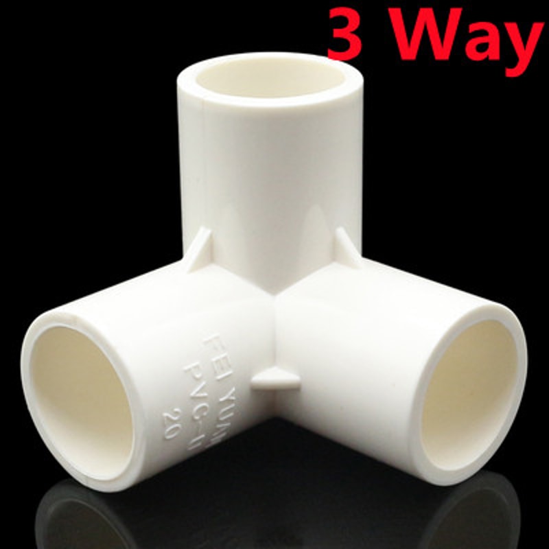 Premium PVC Pipe Connector For Garden Irrigation Water Tube Joint 6