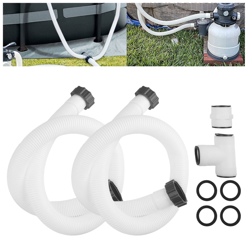 Pool Hose Adapter Filter Pump Hose Set For Intex Coleman Above Ground Pools 1