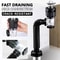 Flexible Anti Odor Sink Drain Pipe with Retractable Deodorizing Filter