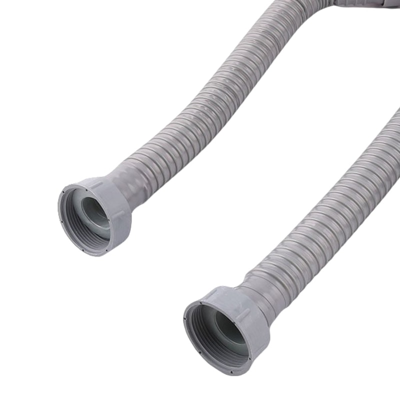 Flexible PVC Washing Machine Drain Hose Y Connector Washer Discharge Pipe
