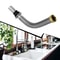 Flexible Stainless Steel Sink Drain Hose Adjustable Kitchen Bathroom Siphon Pipe