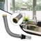 Flexible Stainless Steel Sink Drain Hose Adjustable Kitchen Bathroom Siphon Pipe