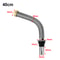 Flexible Stainless Steel Sink Drain Hose Adjustable Kitchen Bathroom Siphon Pipe