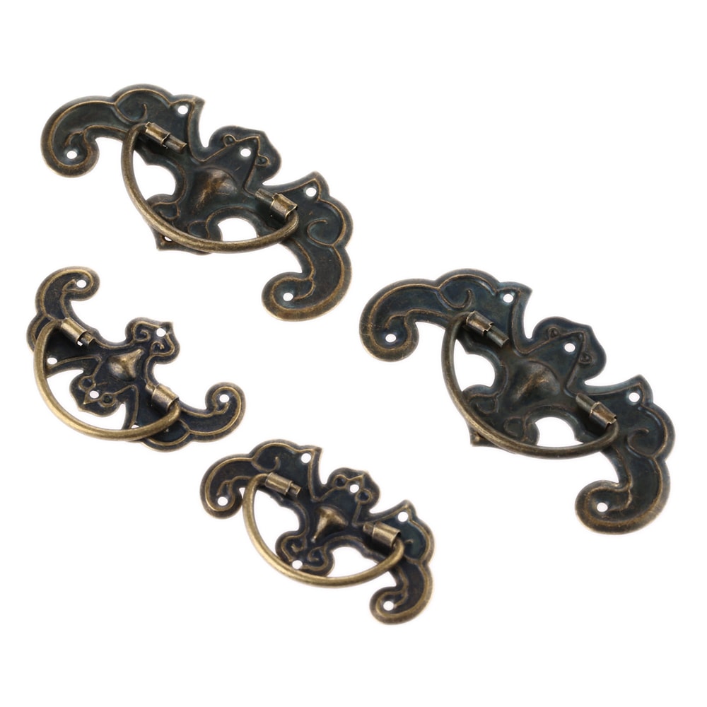 Vintage Antique Cabinet Handles Iron Drawer Knobs For Furniture And Kitchen Cabinets 1