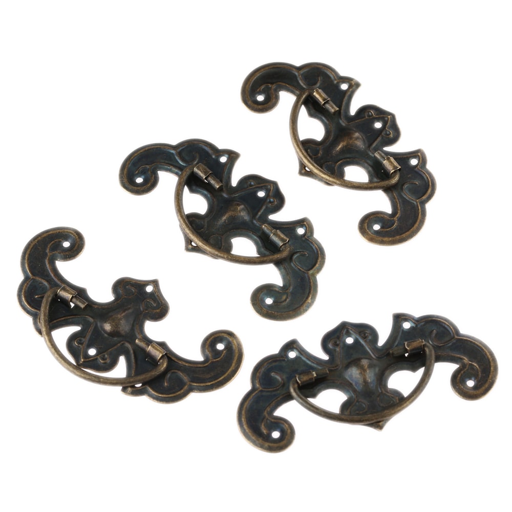 Vintage Antique Cabinet Handles Iron Drawer Knobs For Furniture And Kitchen Cabinets 5