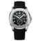 AquaLuxe Mens Waterproof Quartz Watch with Luminous Dial Auto Date