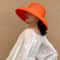 Vintage Wide Brim Straw Sun Hat for Women Beach Holiday Hepburn Style