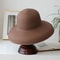 Vintage Wide Brim Straw Sun Hat for Women Beach Holiday Hepburn Style