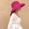 Vintage Wide Brim Straw Sun Hat for Women Beach Holiday Hepburn Style