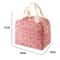 Floral Insulated Lunch Bag Portable Waterproof Thermal Cooler Tote For Office And Travel 2