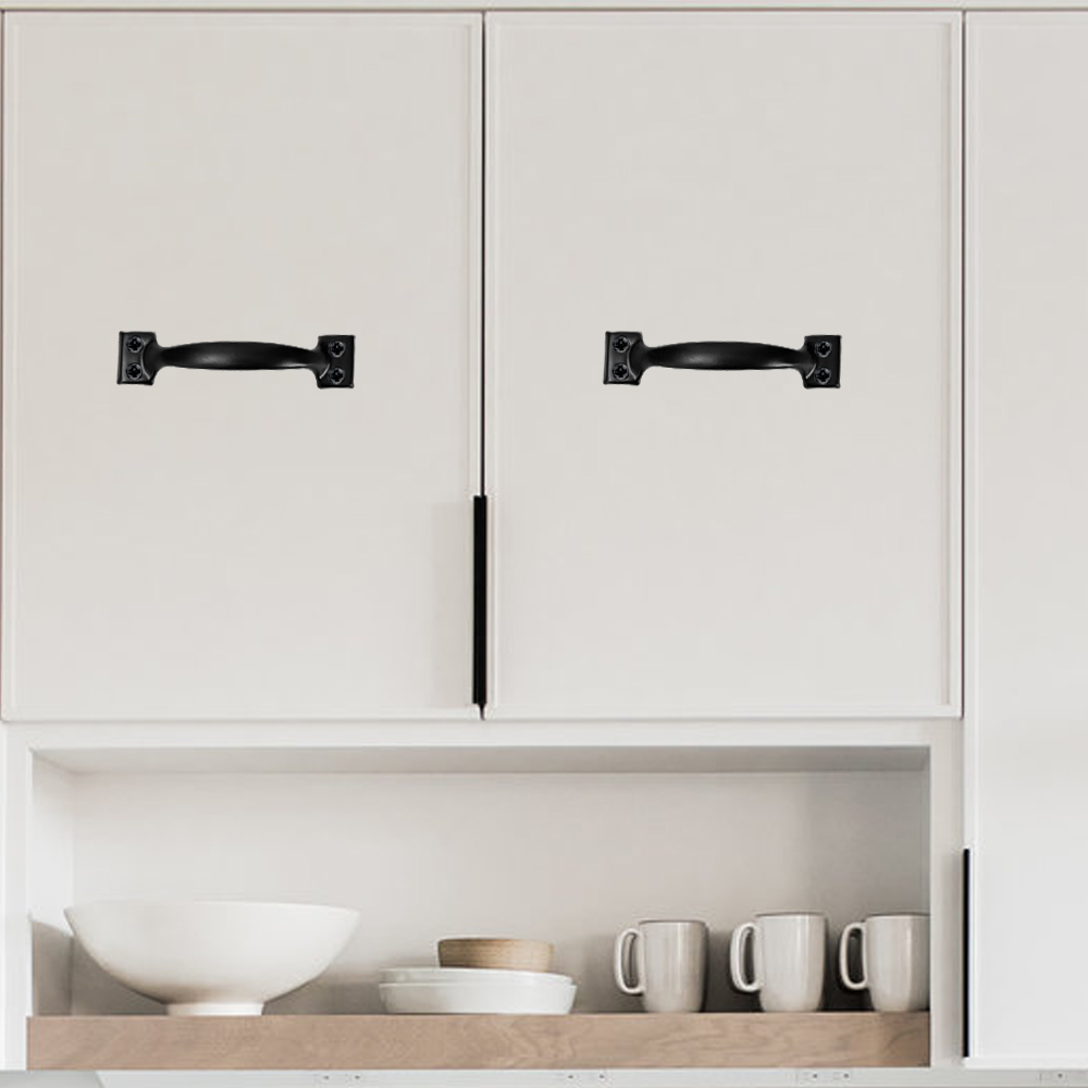 Modern Curved Cabinet Handle Set cabinet handles for Drawers & Wardrobes