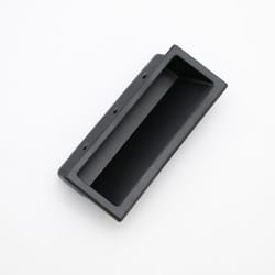 concealed flush cabinet handle zinc alloy drawer pull for fire box and furniture