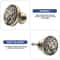 Vintage Lion Head Cabinet Knob Zinc Alloy Decorative Drawer Pull Handle 3