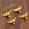 Vintage Decorative Corner Protectors Antique Brass Box Feet Set for Furniture & Jewelry Boxes