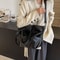 Elegant Soft PU Leather Tote Bag Large Capacity Crossbody Shopper For Women 2
