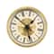 Gold Trim Roman Numeral Clock Insert Mini Clock Insert Replacement Quartz Movement For DIY Clocks 2