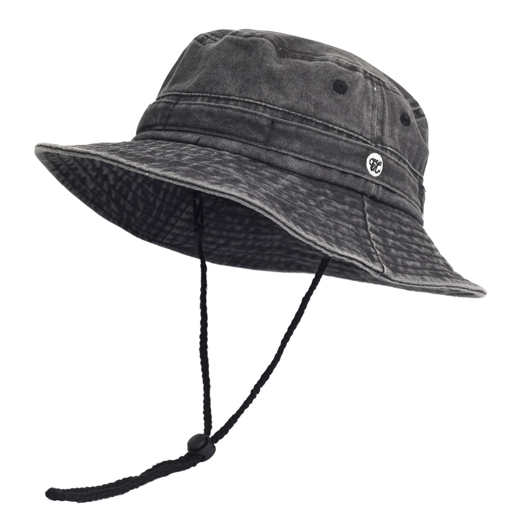 Vintage Washed Cotton Bucket Hat Breathable Summer Sun Hat For Men Women Outdoor Travel Cap 3