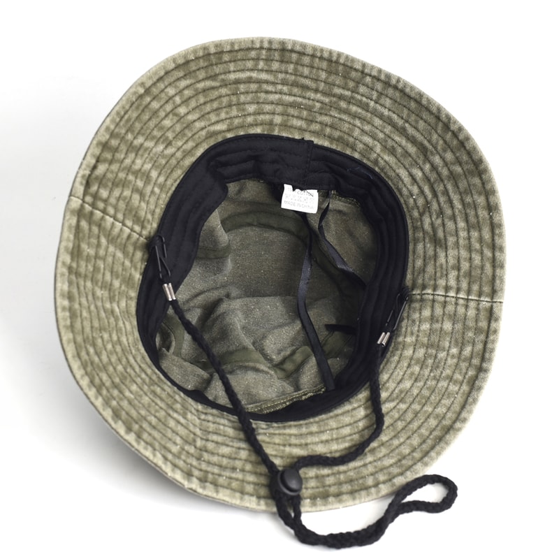 Vintage Washed Cotton Bucket Hat Breathable Summer Sun Hat For Men Women Outdoor Travel Cap 6