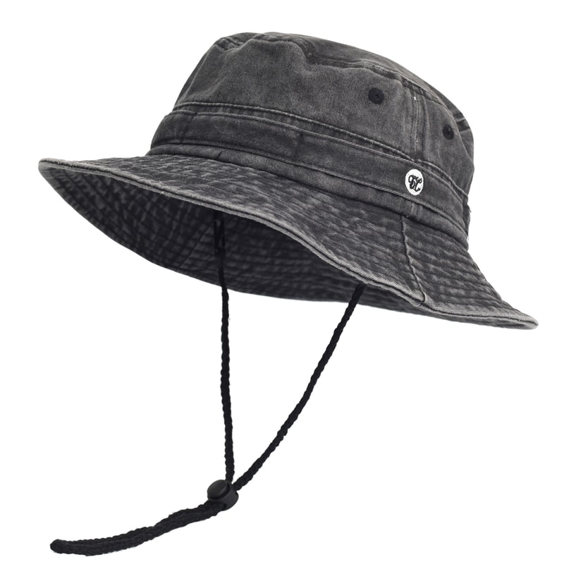 Vintage Washed Cotton Bucket Hat Breathable Summer Sun Hat For Men Women Outdoor Travel Cap 8