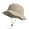 Vintage Washed Cotton Bucket Hat Breathable Summer Sun Hat For Men Women Outdoor Travel Cap 10