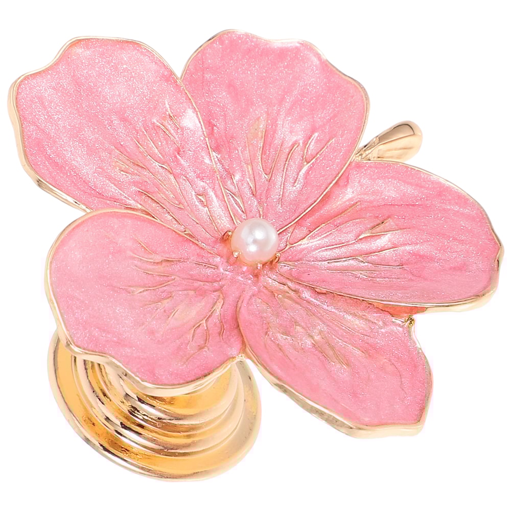 Elegant Flower Cabinet Knobs Vintage Zinc Alloy Drawer Handles For Dressers Cupboards 2