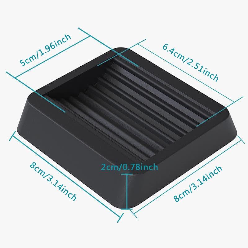 Non Slip Furniture Caster Cups Silicone Pads for Chair Wheels Floor Protection