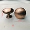 Red Brushed Copper Cabinet Knob Modern Kitchen Drawer Pull Handle