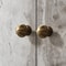Vintage Brass Pagoda Cabinet Knobs Antique Drawer Pulls For Furniture Upgrade 0
