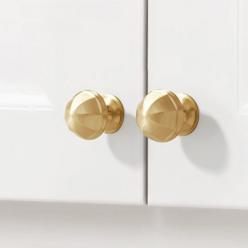 Vintage Brass Pagoda Cabinet Knobs Antique Drawer Pulls For Furniture Upgrade 2