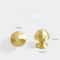 Vintage Brass Pagoda Cabinet Knobs Antique Drawer Pulls For Furniture Upgrade 5