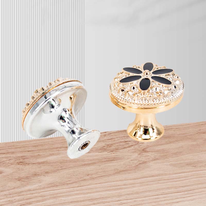 Modern Gold Cabinet Drawer Pull Handle Elegant Single Hole Cabinet Handle For Furniture Upgrade 1