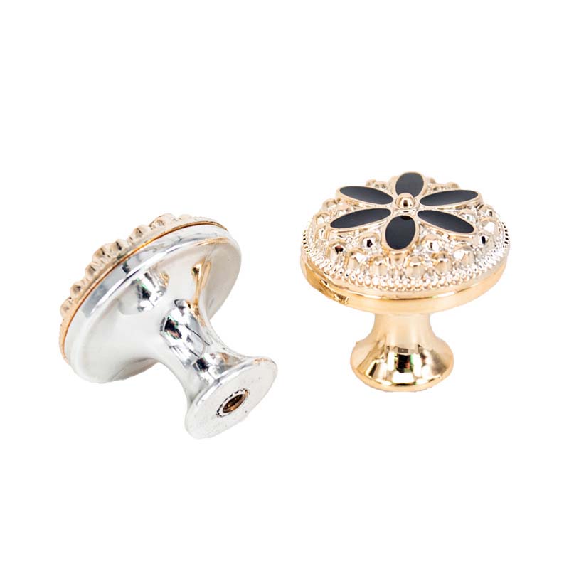 Modern Gold Cabinet Drawer Pull Handle Elegant Single Hole Cabinet Handle For Furniture Upgrade 4