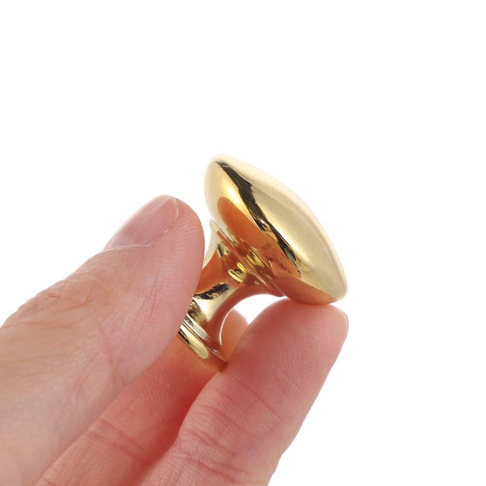 Vintage Gold Cabinet Knobs Round Drawer Pulls for Kitchen Furniture Hardware