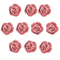 Vintage Floral Rose Ceramic Cabinet Knobs Set Pink Drawer Pulls for Kitchen & Furniture