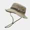 Unisex Cotton Bucket Hat Outdoor Travel Sun Cap Breathable Fisherman Style