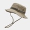 Unisex Cotton Bucket Hat Outdoor Travel Sun Cap Breathable Fisherman Style