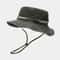 Unisex Cotton Bucket Hat Outdoor Travel Sun Cap Breathable Fisherman Style