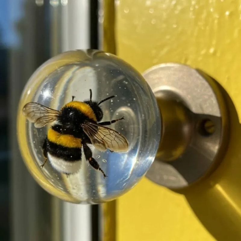 Retro Artistic Cabinet Knob Decorative Door Handle Scratch Resistant Drawer Pull 8