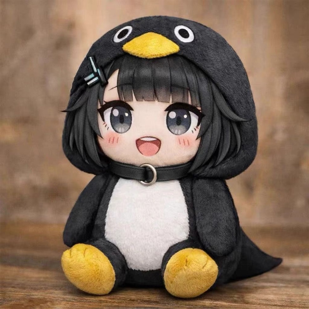 Gugu Gaga Penguin Plush Toy Soft Stuffed Animal Doll for Kids Gifts and Room Decor