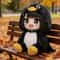 Gugu Gaga Penguin Plush Toy Soft Stuffed Animal Doll for Kids Gifts and Room Decor