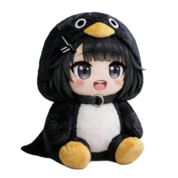 penguin plush toy soft stuffed penguin doll for kids & cute room decor