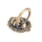 Vintage Lion Head Door Knocker Antique Brass Dragon Handle