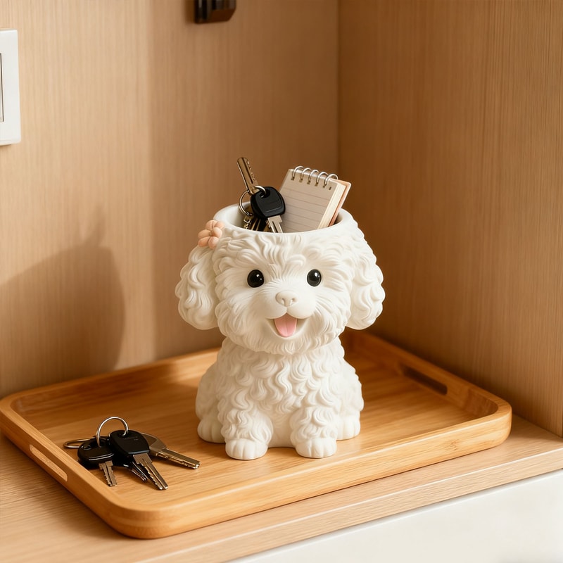 Cute Puppy Silicone Mold For Candle Making Resin Casting Mold DIY Craft Kit 2