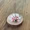 Handmade Ceramic Aromatherapy Burner Peach Blossom Incense Holder Home Decor 2