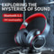 Wireless Bluetooth Headphones With Mic TF Card Playback Display Screen Over Ear Headset 5